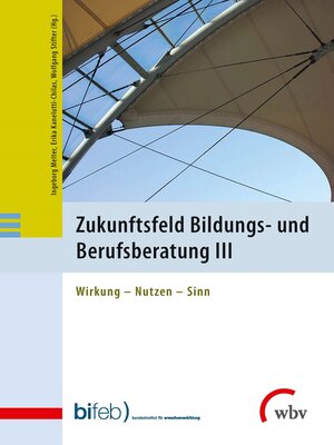 cover image of Zukunftsfeld Bildungs- und Berufsberatung III
